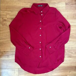 SHEIN Vibrant Red Blouse